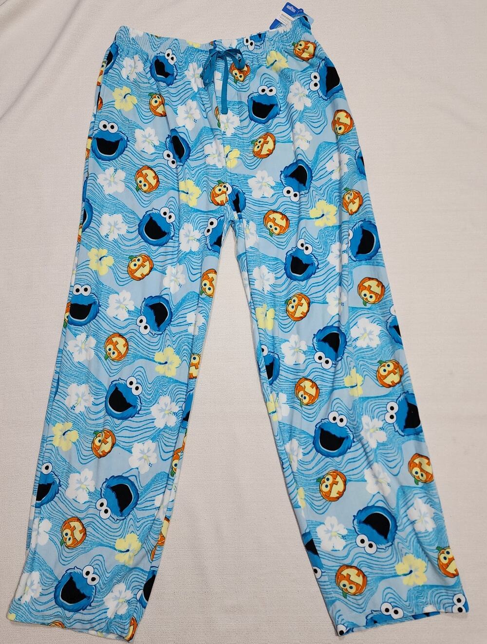 Cookie monster Halloween men's pajamas size medium